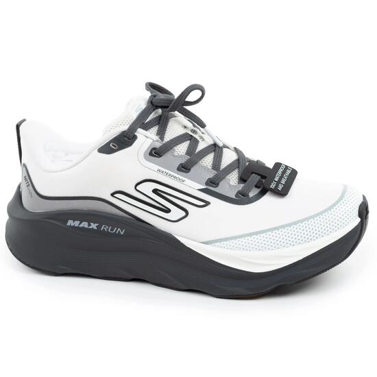 Zapatillas deportivas de running para hombre Skechers Max Run Vorteza blancas