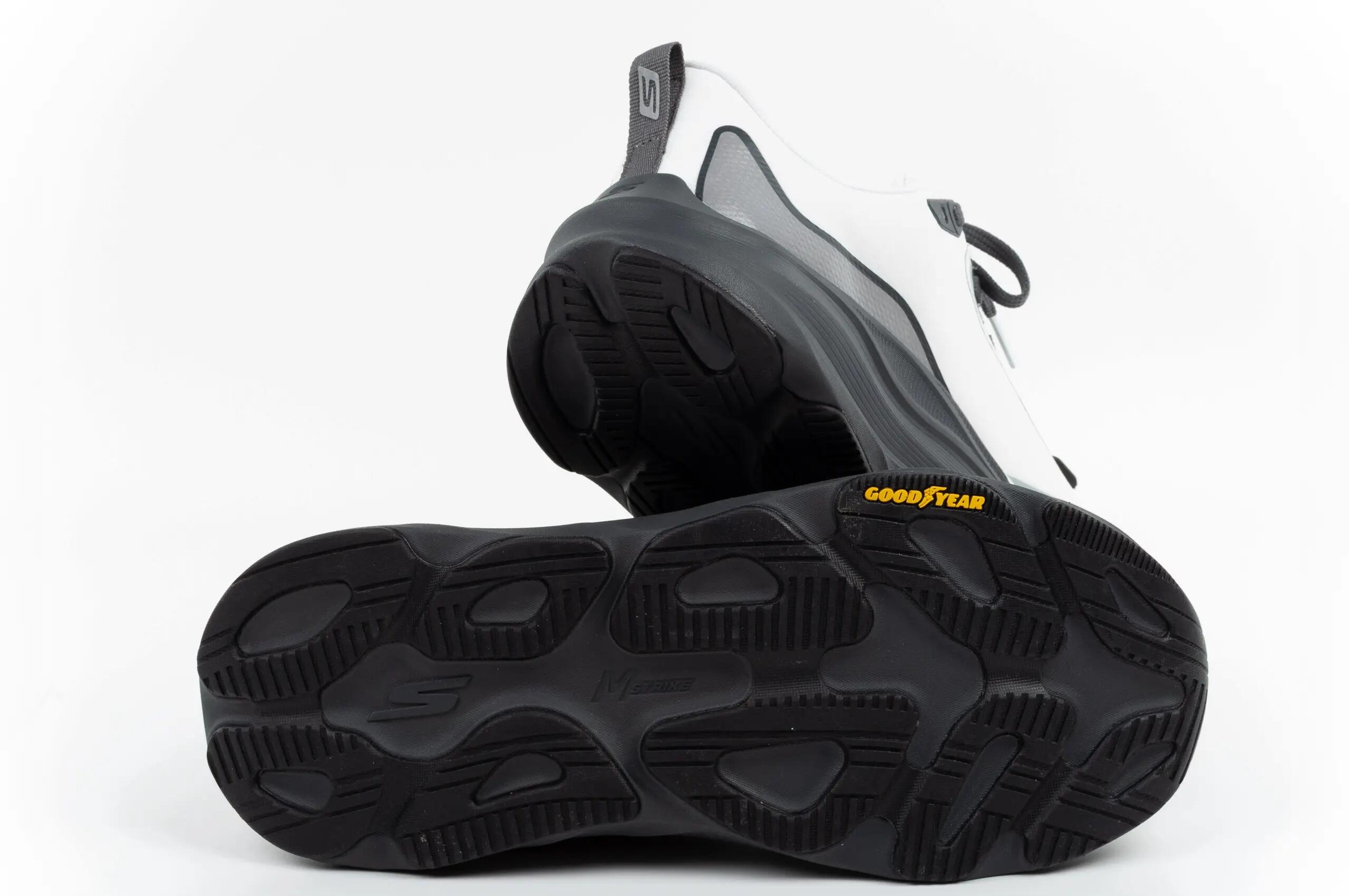 Buty męskie sportowe do biegania Skechers Max Run Vorteza wodoodporne białe 8/9