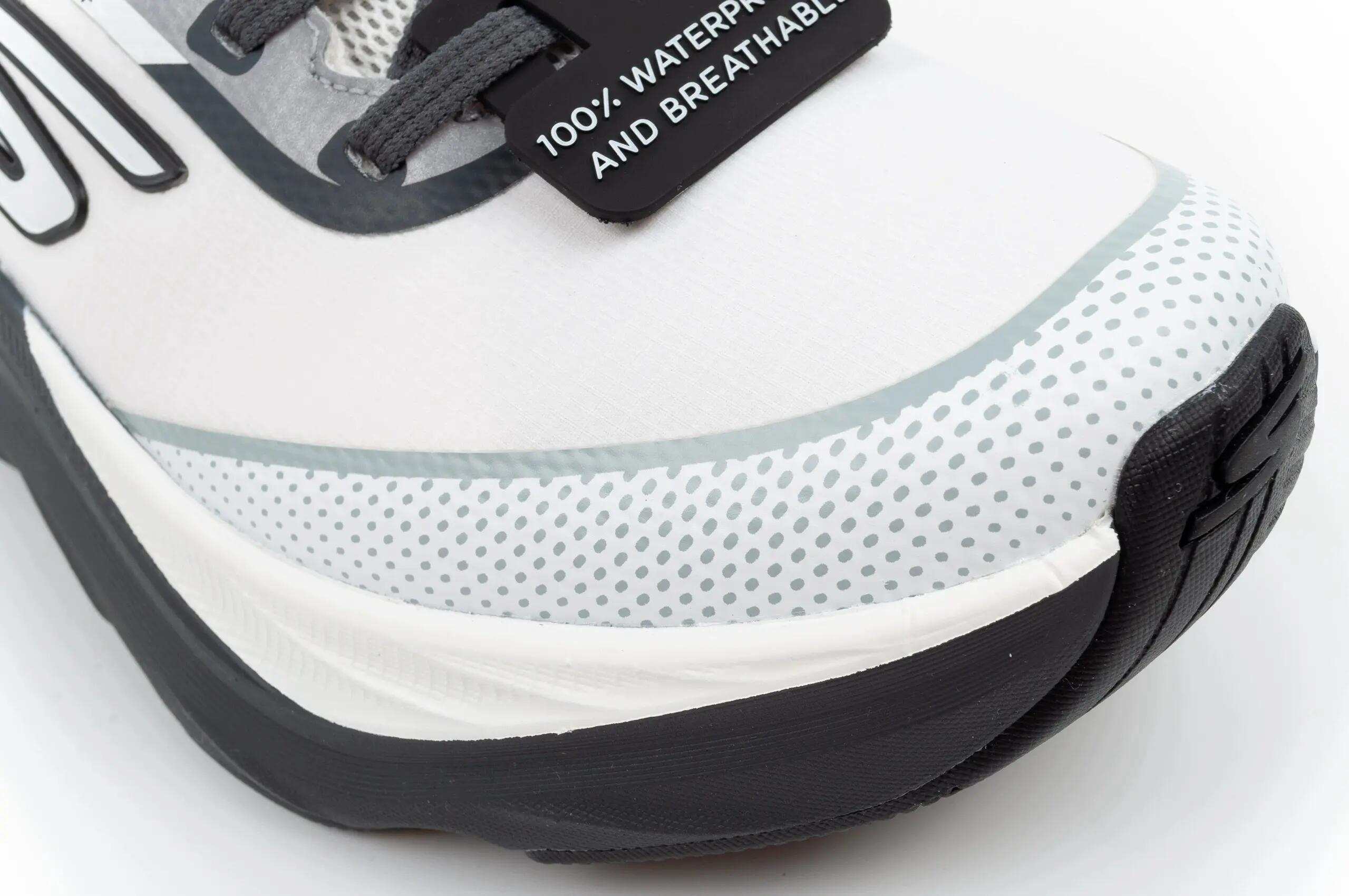 Buty męskie sportowe do biegania Skechers Max Run Vorteza wodoodporne białe 5/9