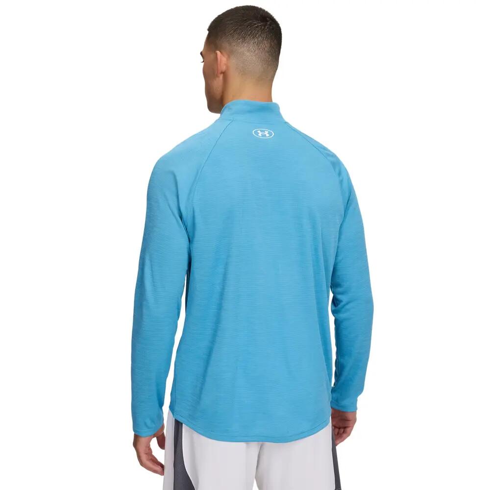 Herensweater met ritssluiting UA TECH TEXTURED 3/4