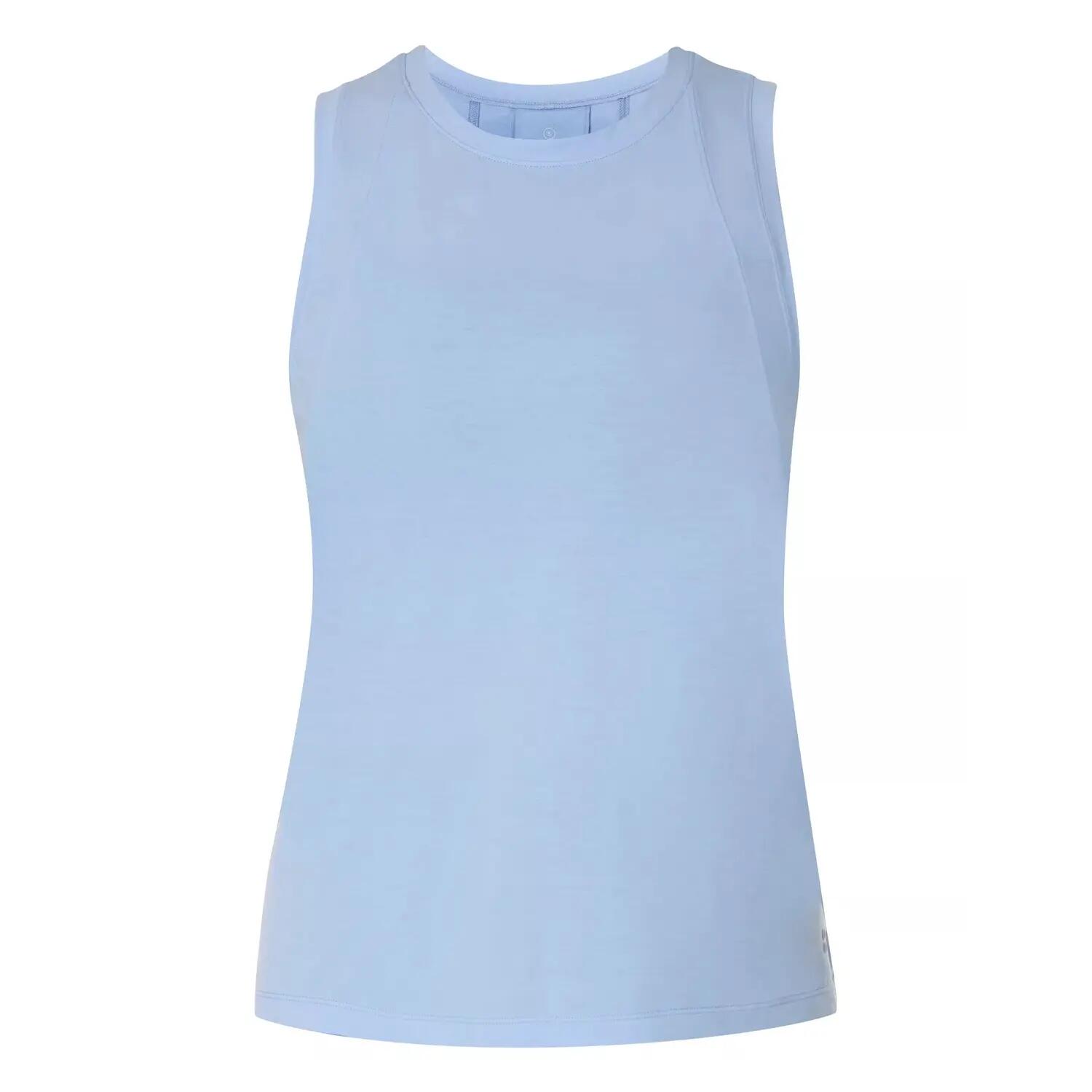 Camiseta Sin Mangas Flow Studio de Suave para Mujer Brisa Azul 2/5
