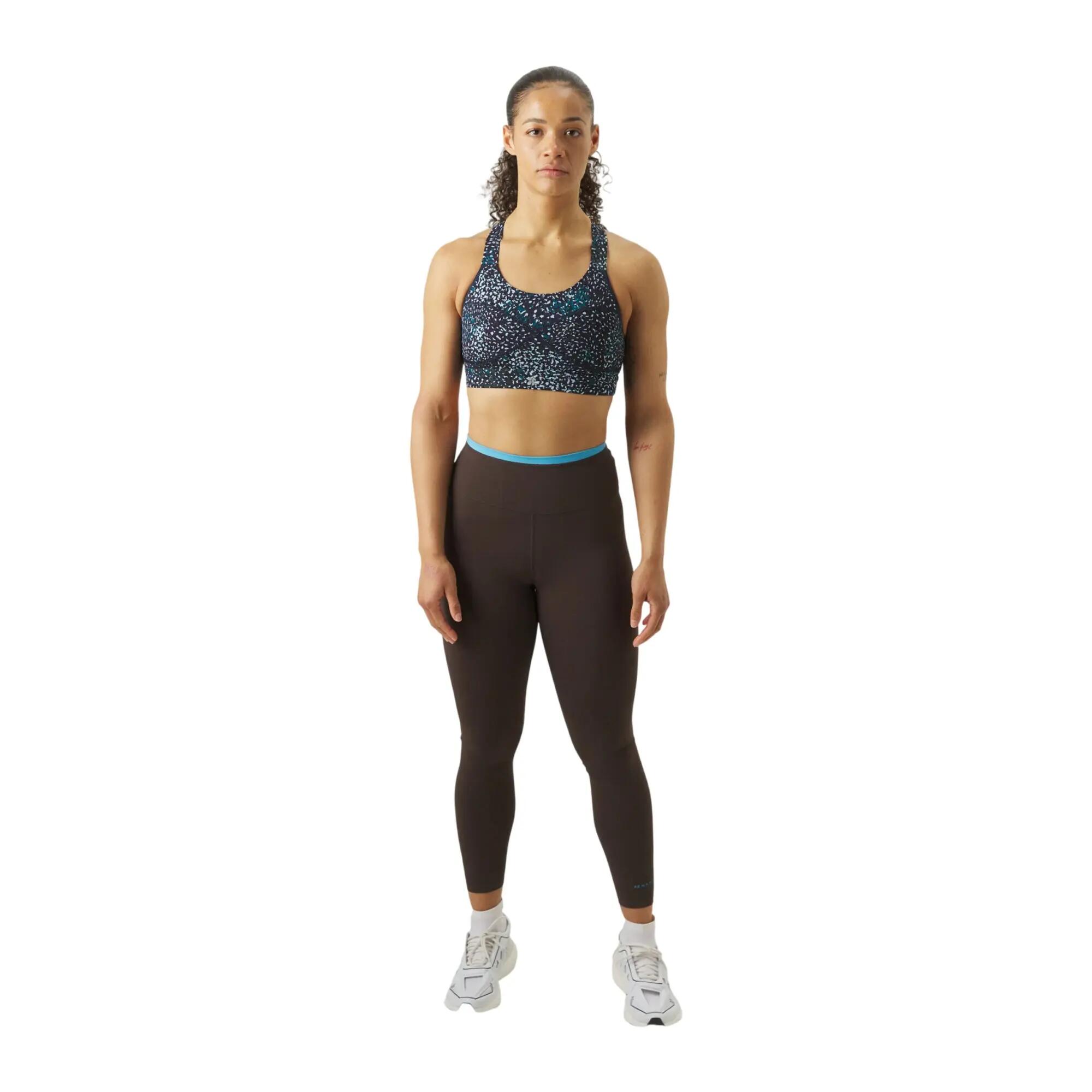 Brassière De Sport Motif/style À Motifs POWER Femme (Bleu) 1/4