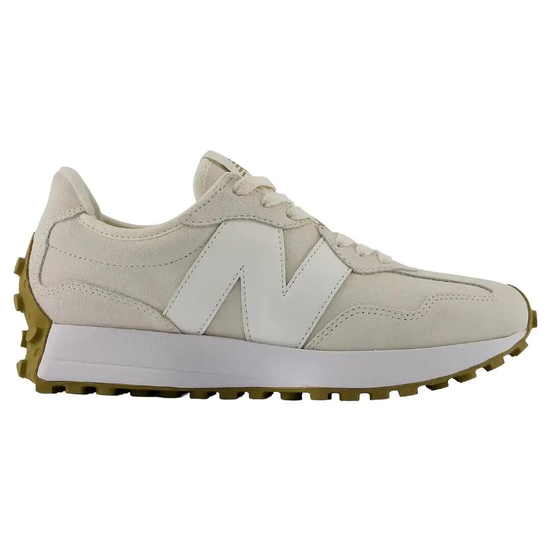 Zapatillas New Balance Beige 327 Linen con Sea Salt Cómodas y Resistentes 1/5