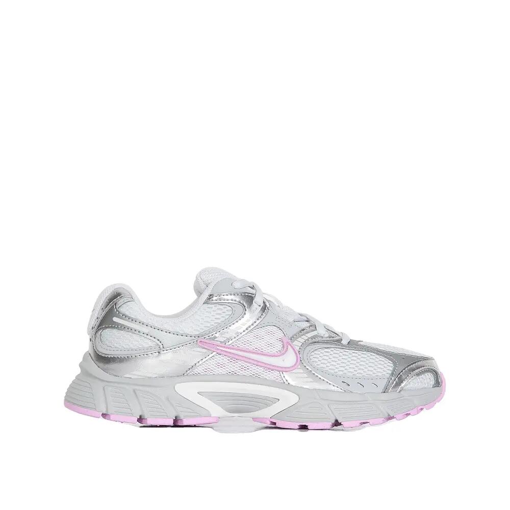 Chaussures Nike V5 RNR Argenté avec accents roses 1/3