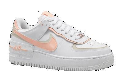 Donna - Sneaker - Nike Air Force 1 Shadow - Bianco Washed Coral