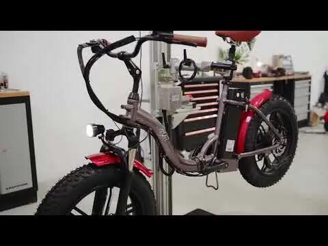 Calipso (480Wh/48V) - Bici Eléctrica Plegable Urbana Fatbike 20 pulgadas 2/6