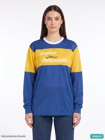 Second Life - Supreme Long Sleeve in Blue size M Long-Sleeved Top