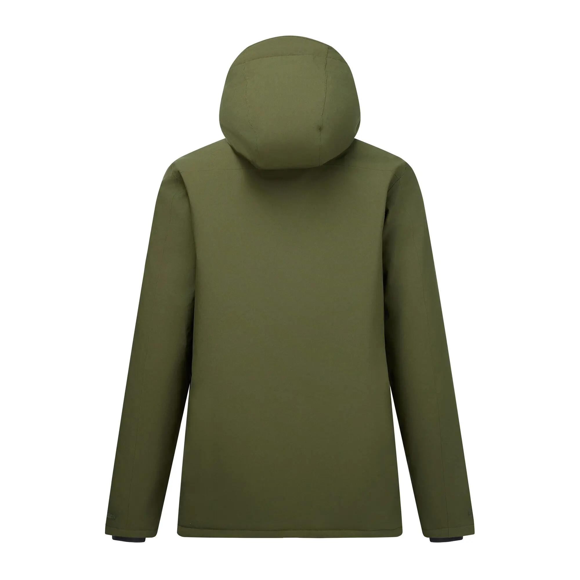 Casaco impermeável e isolante Hoscar para homem (Cáqui Escuro) 3/7