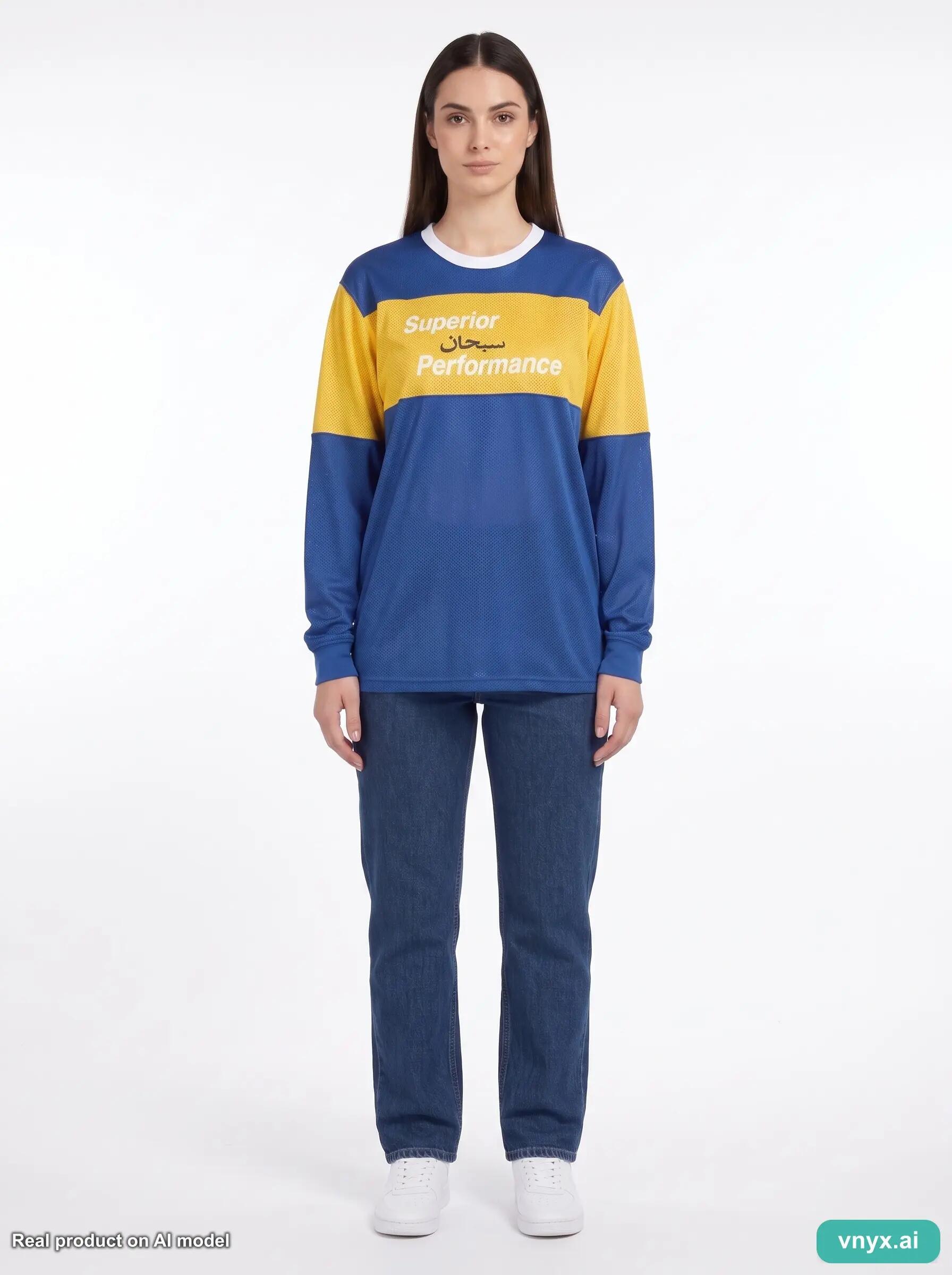 Second Life - Supreme Long Sleeve in Blue size M Long-Sleeved Top 2/5