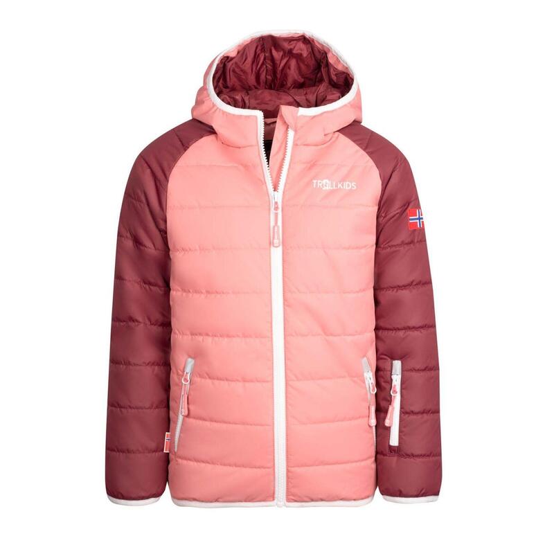 Veste d'hiver pour enfants Hafjell XT rouge/rose