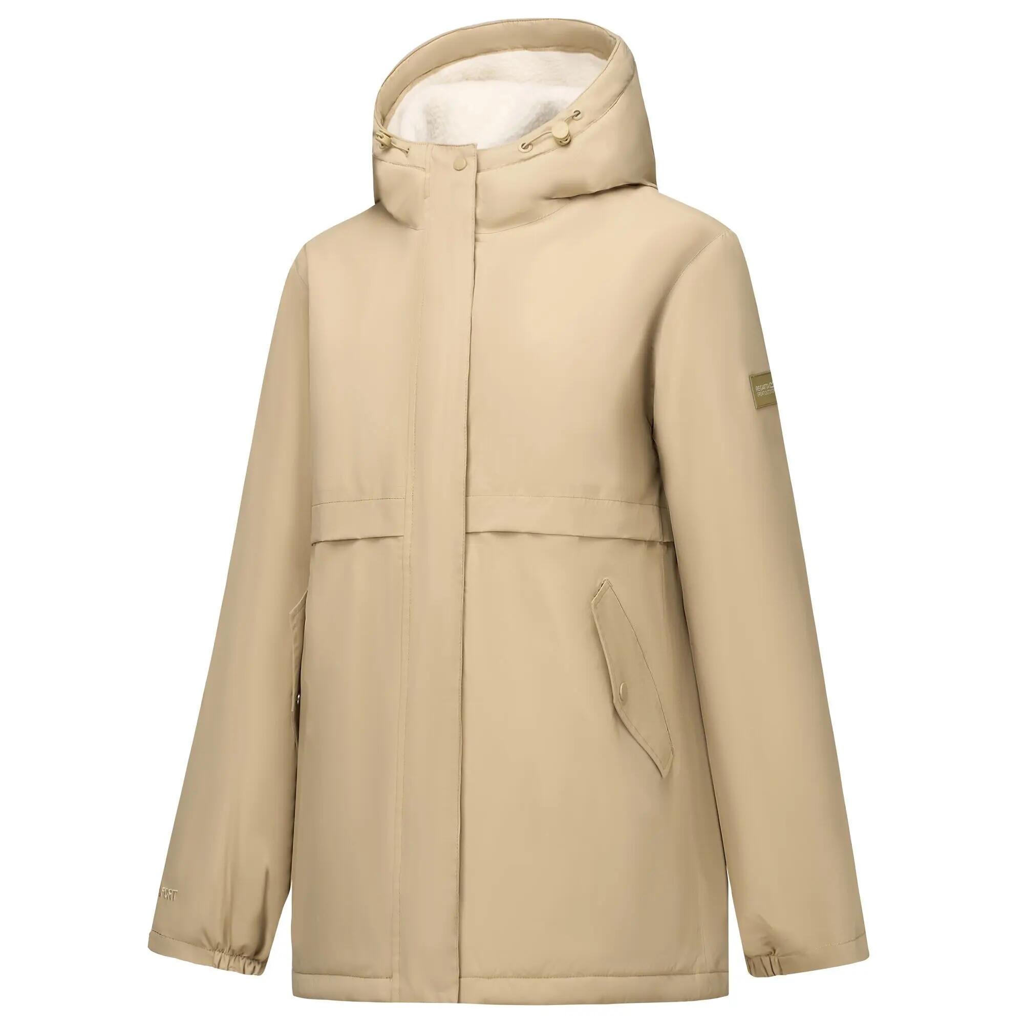 Brielly waterdichte jas voor dames (Barleycorn/Lichte Vanille) 7/7