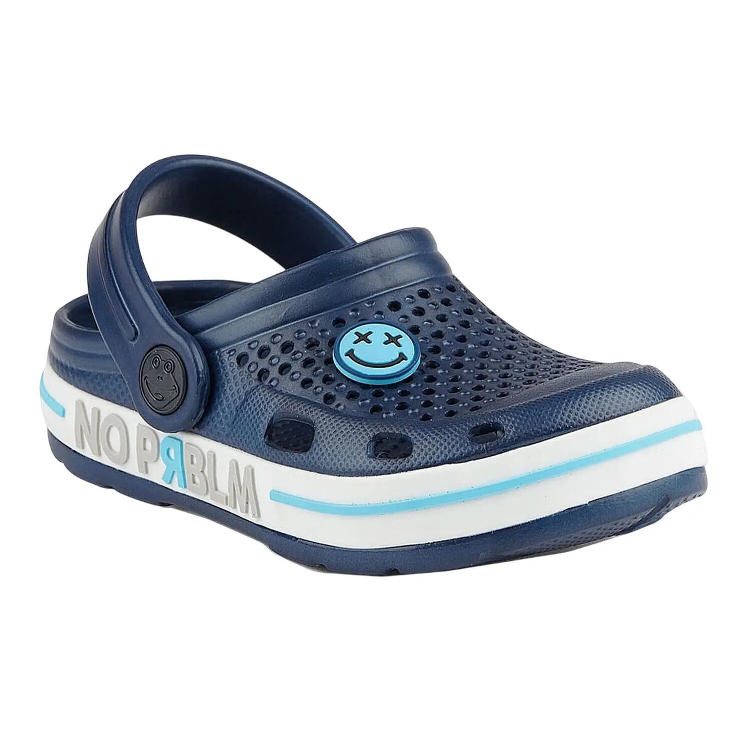 "Lindo" Clogs für Kinder Dunkles Marineblau 4/4