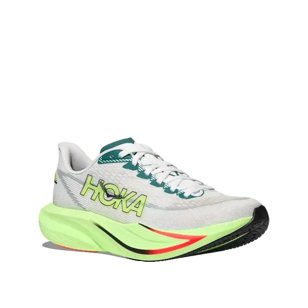 Zapatos de correr HOKA Mach 7 Mujer Color Frost/Neon Yuzu 2/7