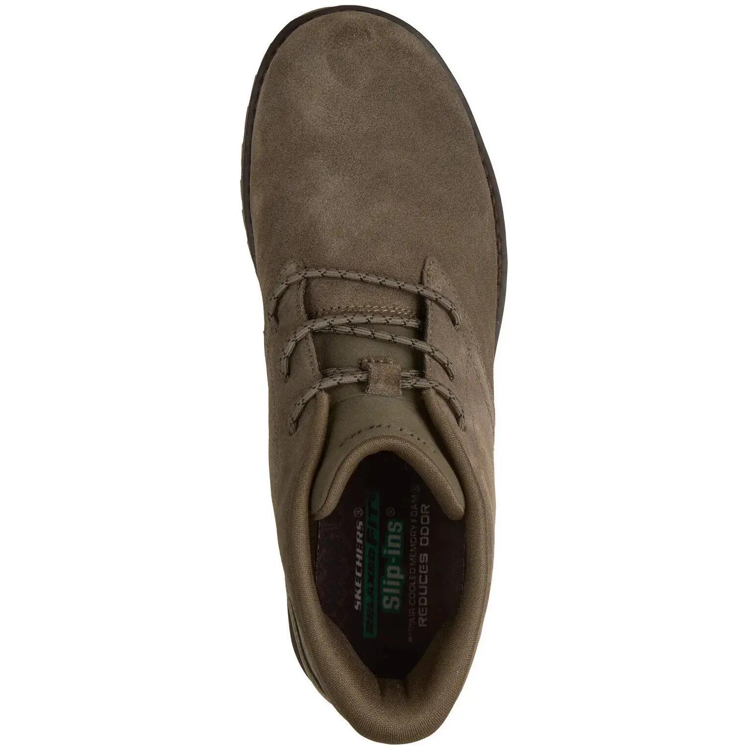 Baskets Skechers Quintero Damien, Marron, Hommes 2/4