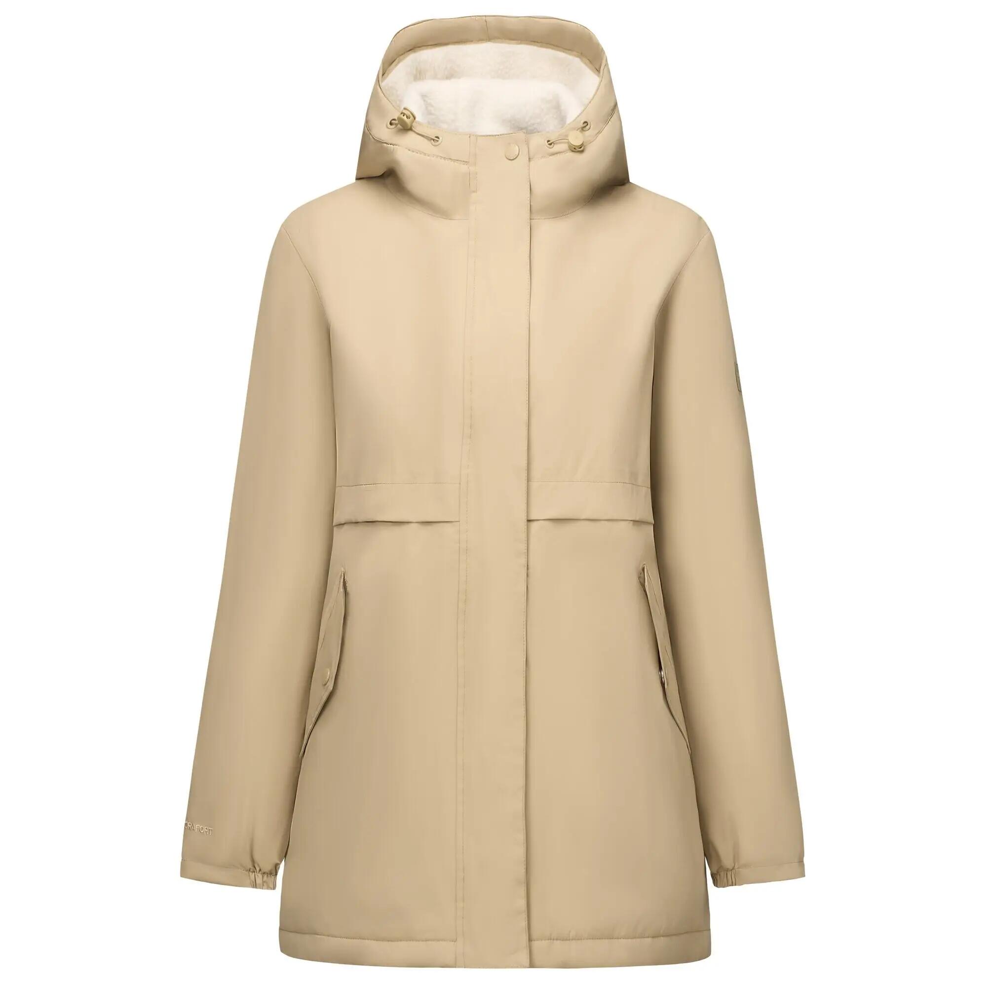 Brielly waterdichte jas voor dames (Barleycorn/Lichte Vanille) 2/7