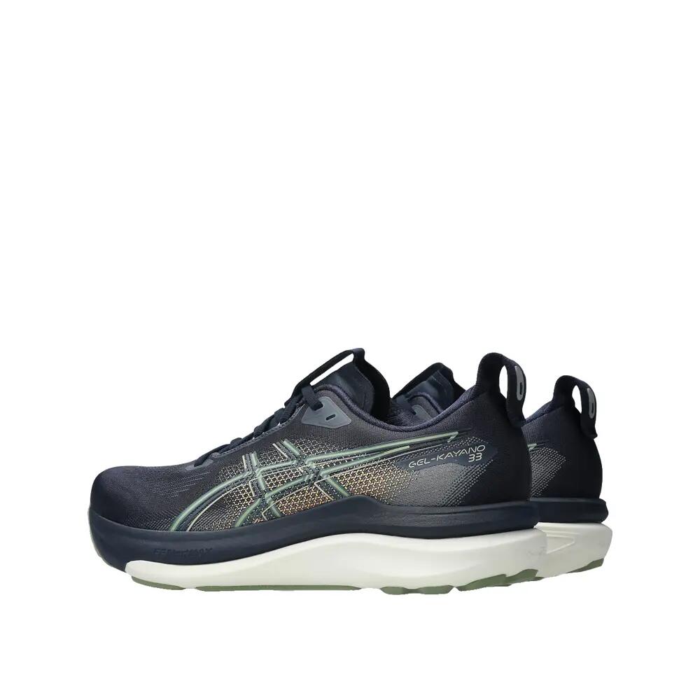 Pantofi alergare stabilitate ASICS GEL-Kayano 33 - bleumarin Midnight | Khaki G… 2/6