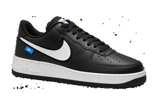 Uomo - sneaker - basse - air force 1 07 blue label - blu nero-bianco