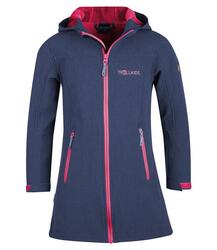 Manteau enfant Parka Lillesand Imperméable Bleu marine / Magenta