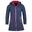 Kinder Mantel Parka Lillesand Wasserabweisend Marineblau / Magenta