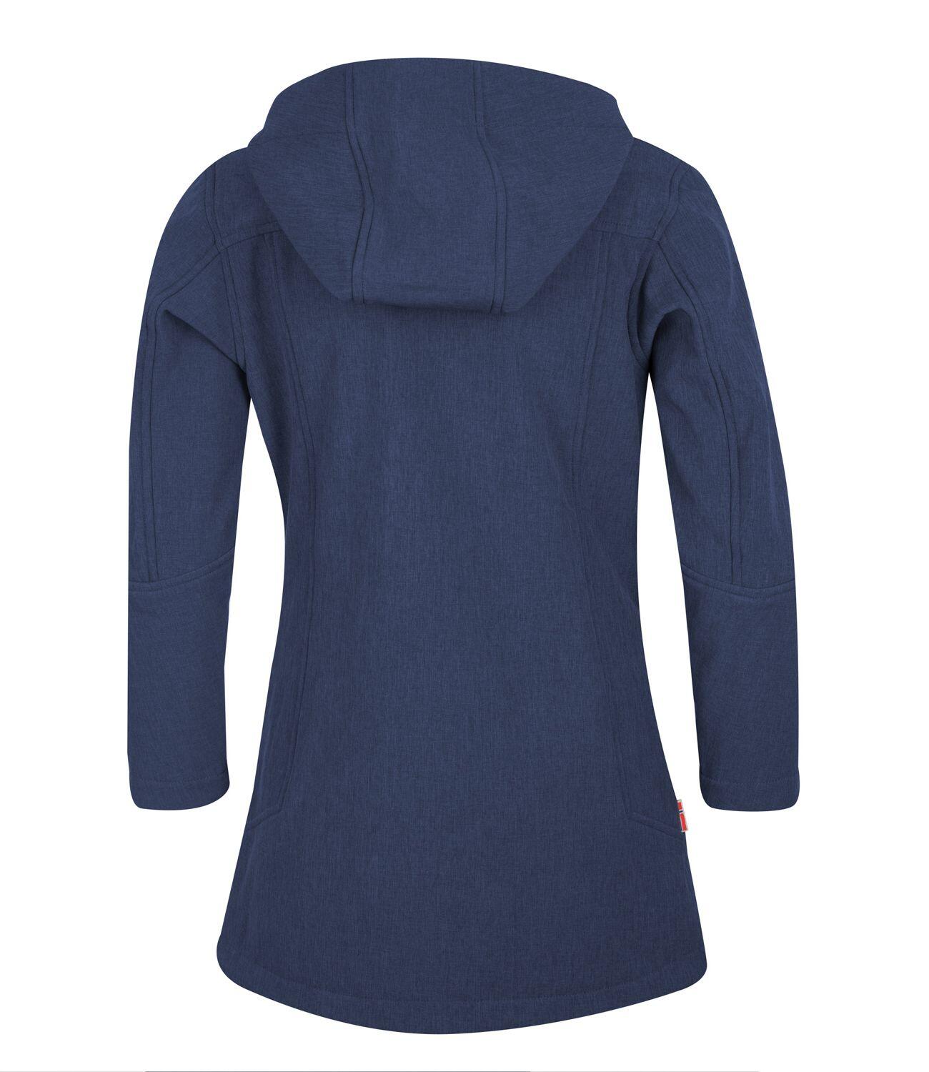 Manteau enfant Parka Lillesand Imperméable Bleu marine / Magenta 2/3