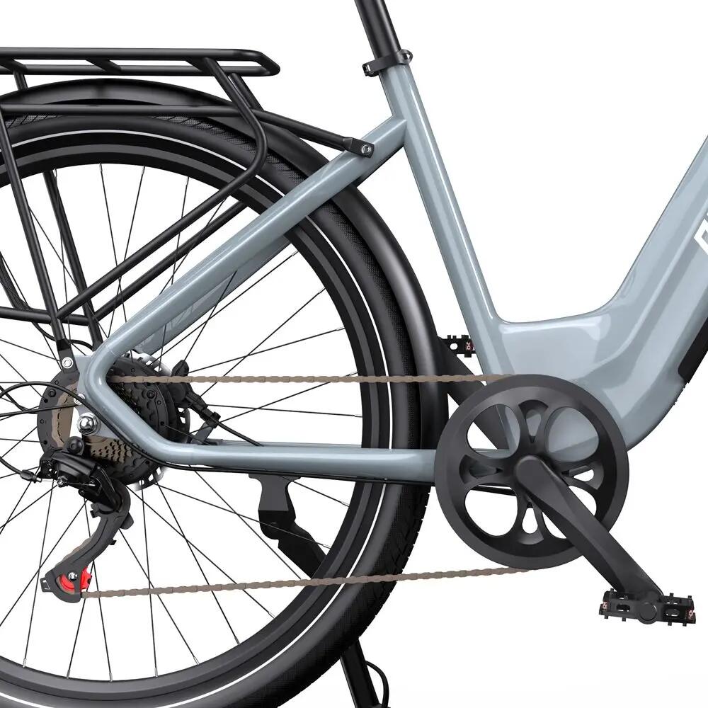 Bicicleta elétrica Onesport WT05 com pneu de 27,5", motor de 250 W, bateria de 3 7/15