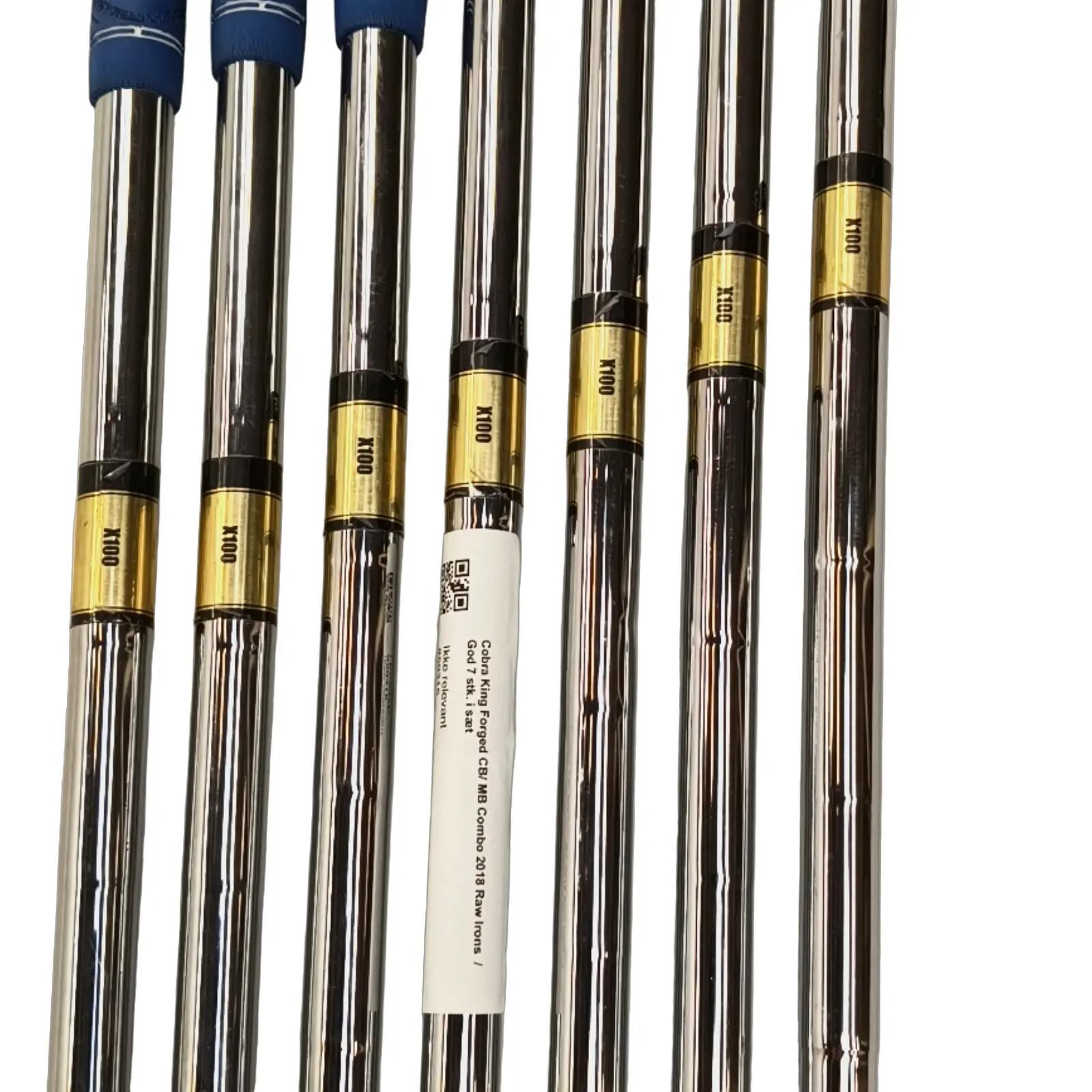 Cobra KING FORGED CB/MB Eisenset / 4-PW / Flex X-Stiff / Stahl 4/7