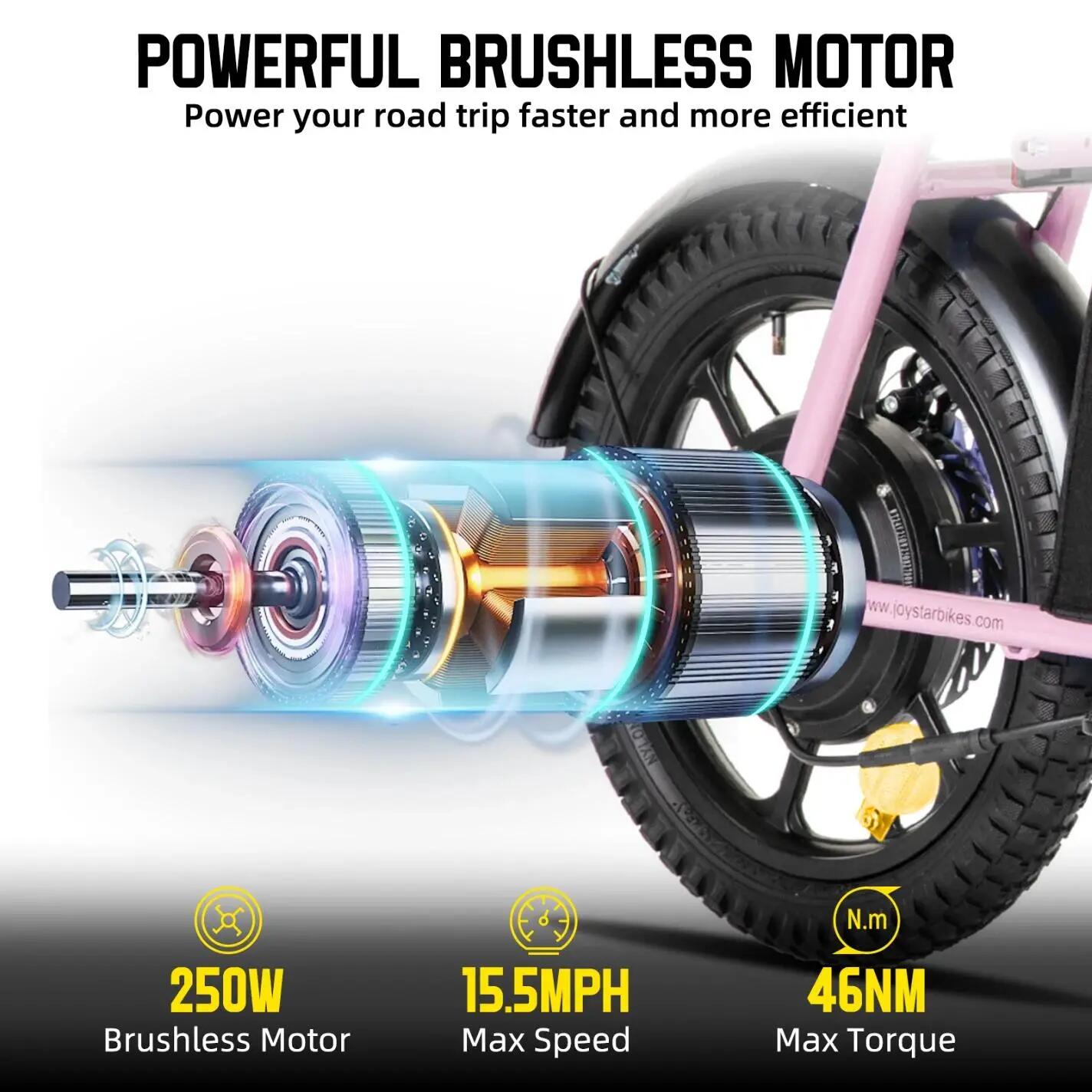 Kinder Elektrische Loopfiets 16 inch 250W 24V Uitneembare Accu 2/7