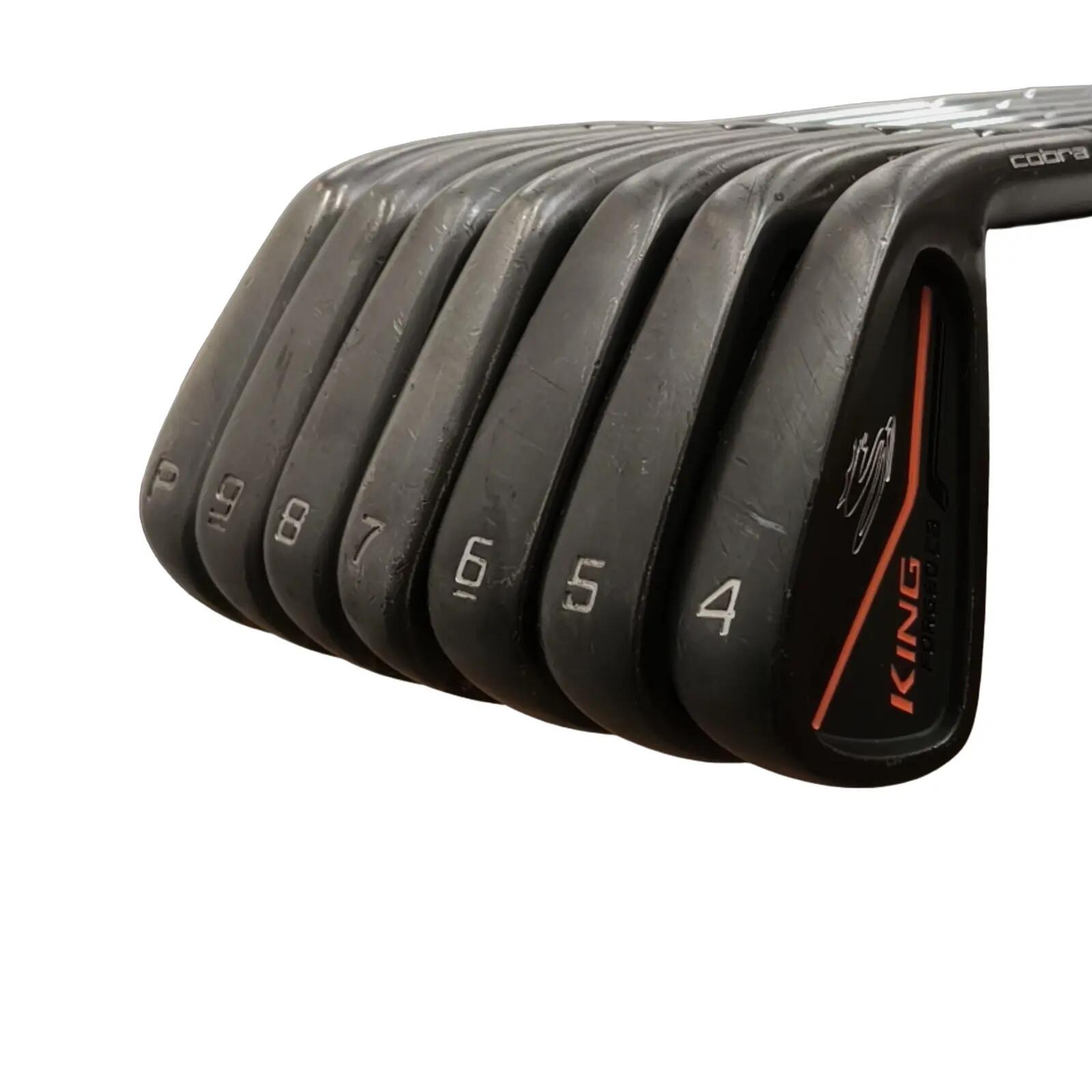 Cobra KING FORGED CB/MB Eisenset / 4-PW / Flex X-Stiff / Stahl 3/7