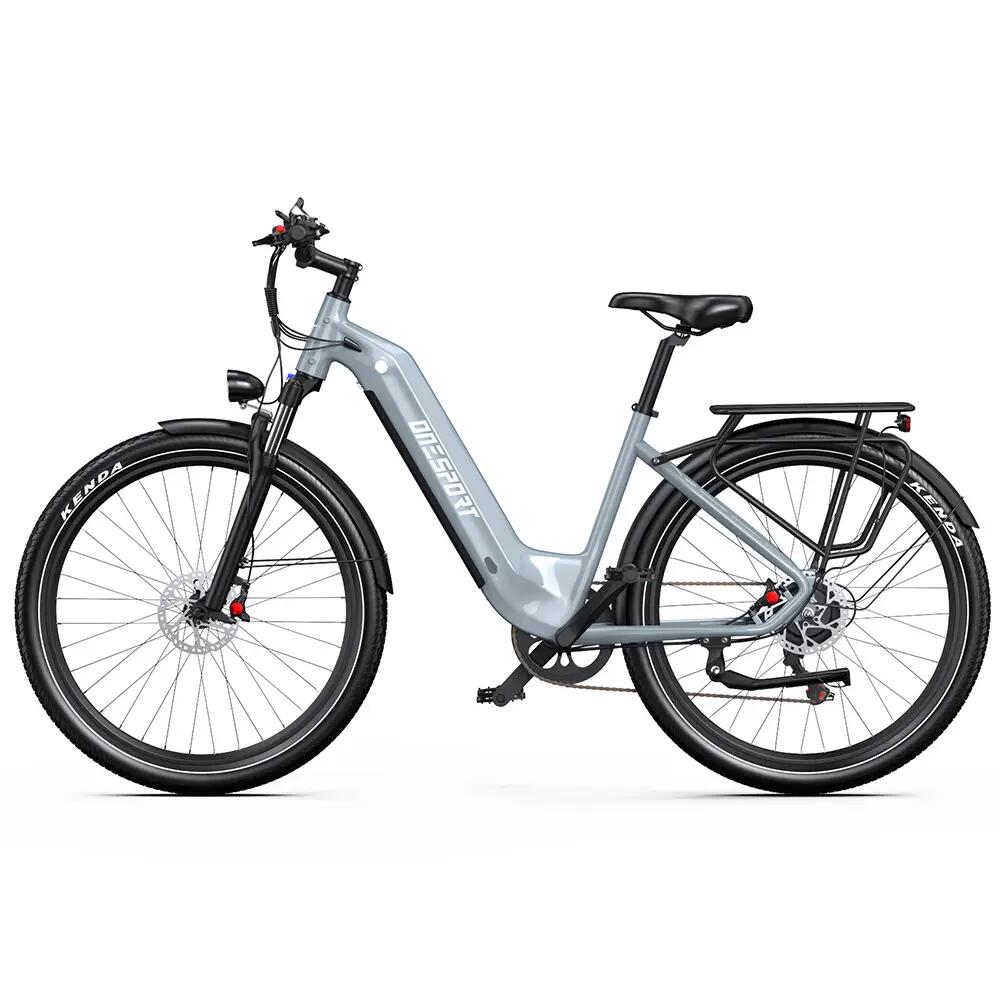 Bicicleta elétrica Onesport WT05 com pneu de 27,5", motor de 250 W, bateria de 3 2/15