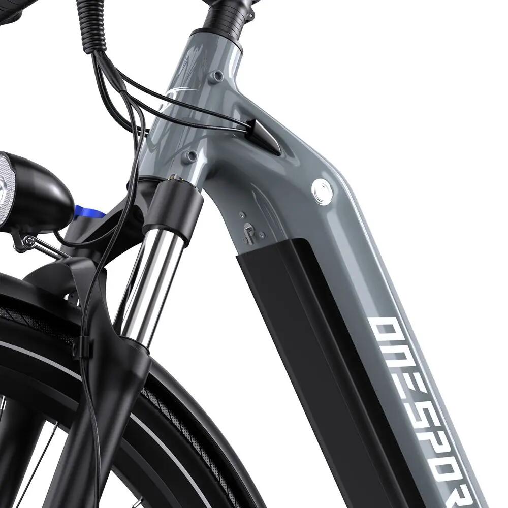 Bicicleta elétrica Onesport WT05 com pneu de 27,5", motor de 250 W, bateria de 3 13/15