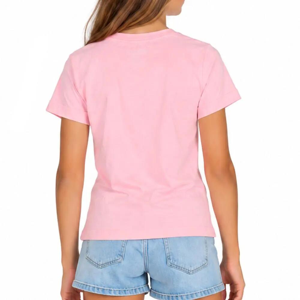 Camiseta Champion Gráfica Rosa Claro para Niña 3/3