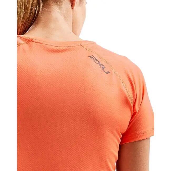 Tricou tehnic maneca scurta femei GHST short sleeve tee - portocaliu sorbet 3/5
