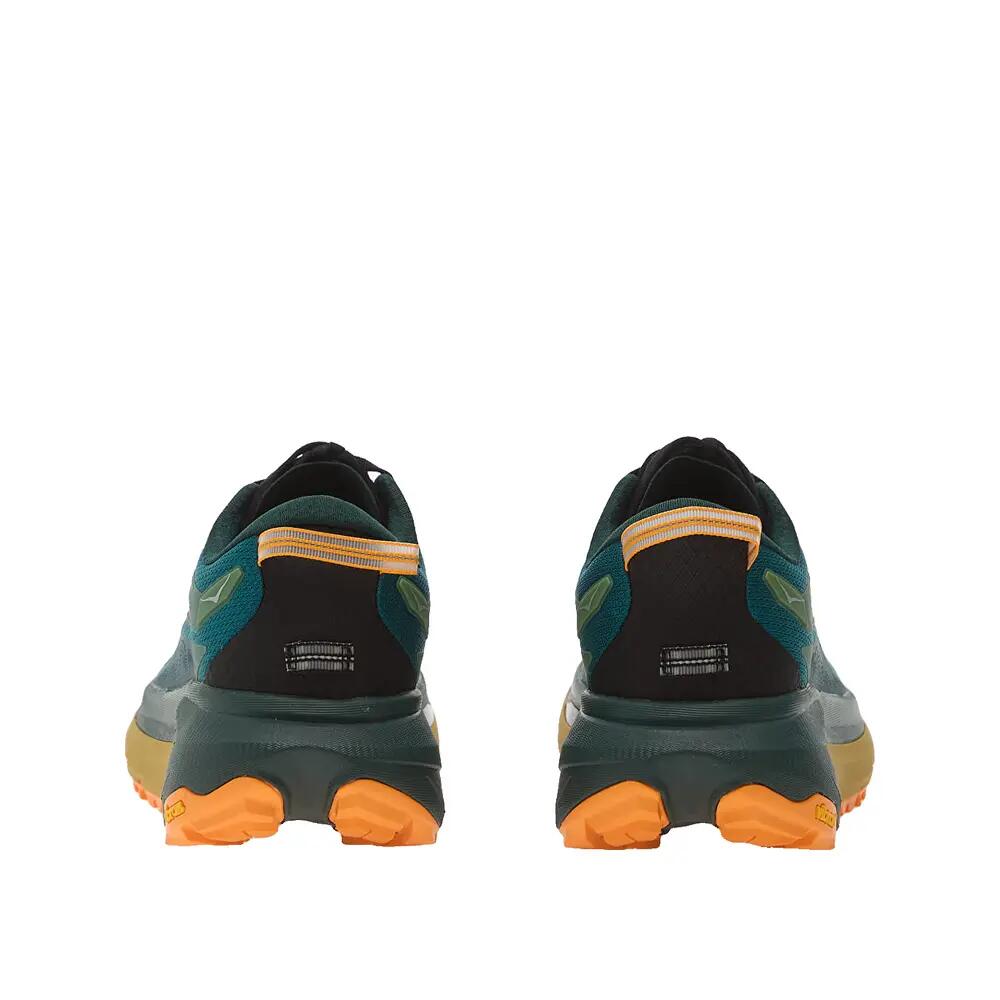 HOKA Mafate 5 Tidal Wave/Mustard Seed trail schoenen 4/8
