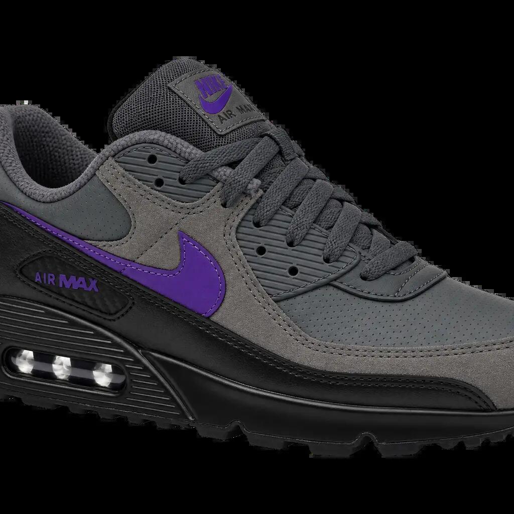 Herren - Sneaker - Nike Air Max 90 Racing Pack - Iron Grey, Wild Grape