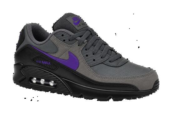 Hombres - Zapatillas - Nike Air Max 90 Racing Pack - Gris hierro, uva silvestre