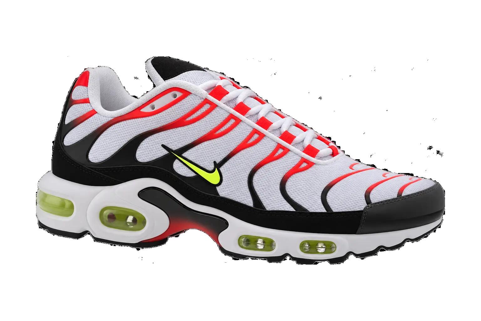 Nike Air Max Plus White Crimson Venom - EU 40.5 - White - Men’s 1/1