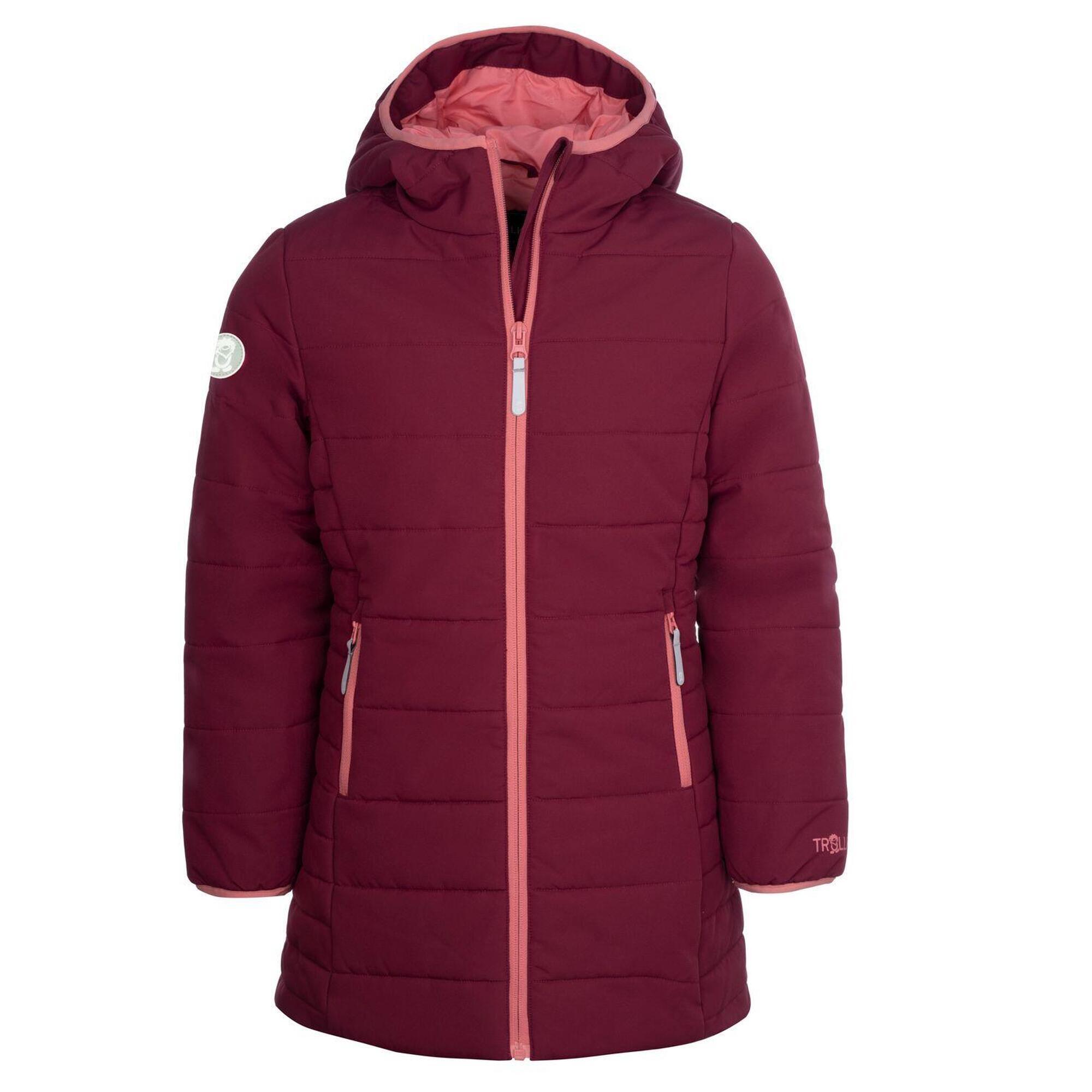 Cappotto Stavanger per bambini, rosso/rosa antico