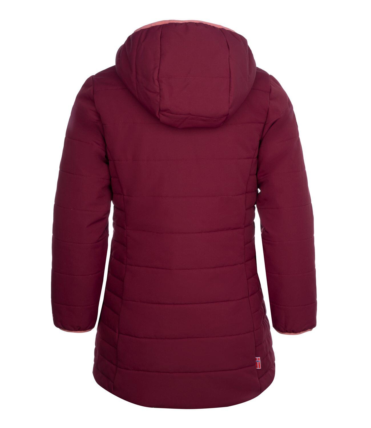Manteau pour enfants Stavanger rouge/rose antique 2/3