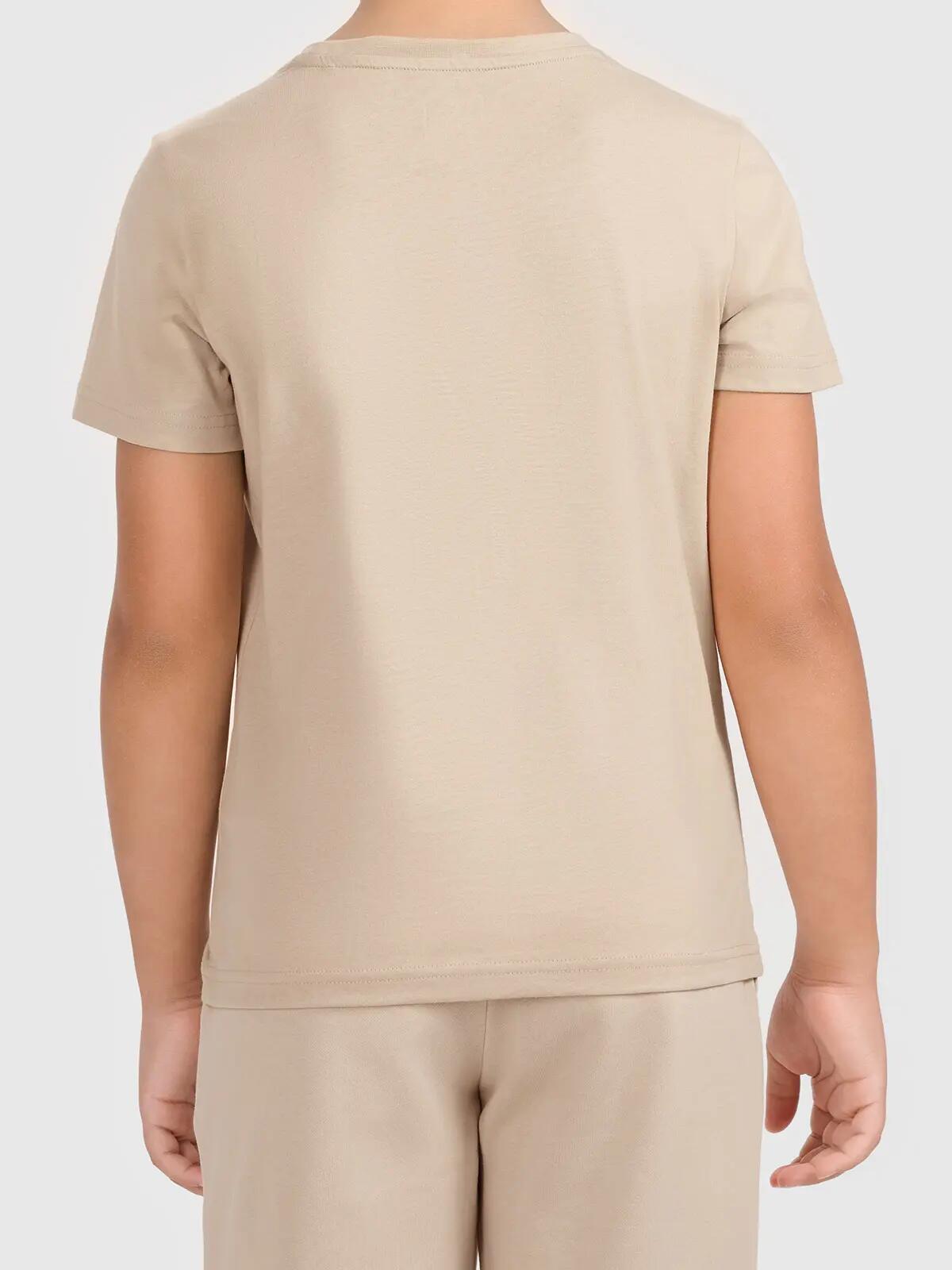 T-shirt bawełniany dziewczęcy 4F 4FJWAW26TTSHF3528 5/6
