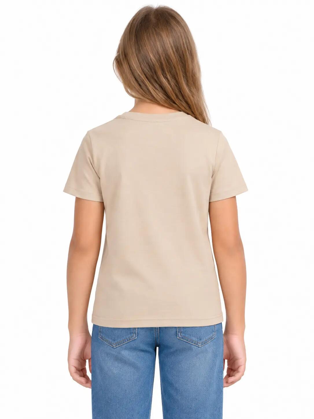 T-shirt bawełniany dziewczęcy 4F 4FJWAW26TTSHF3528 2/6