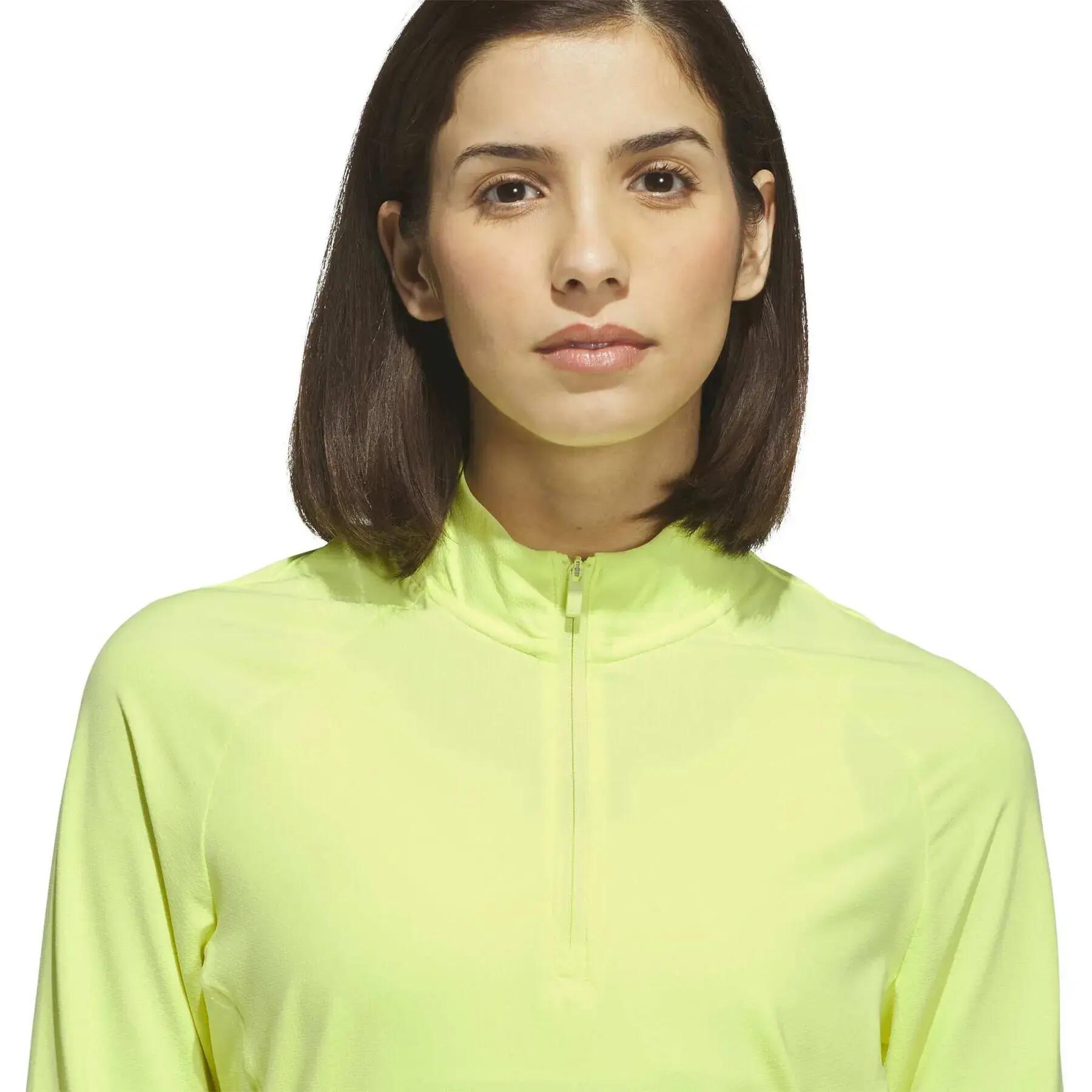 Polo manches longues femme adidas Ultimate 365 5/6