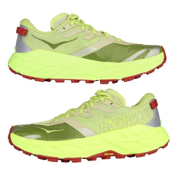 Zapatillas de trail HOKA Speedgoat 7 Verde 2/8