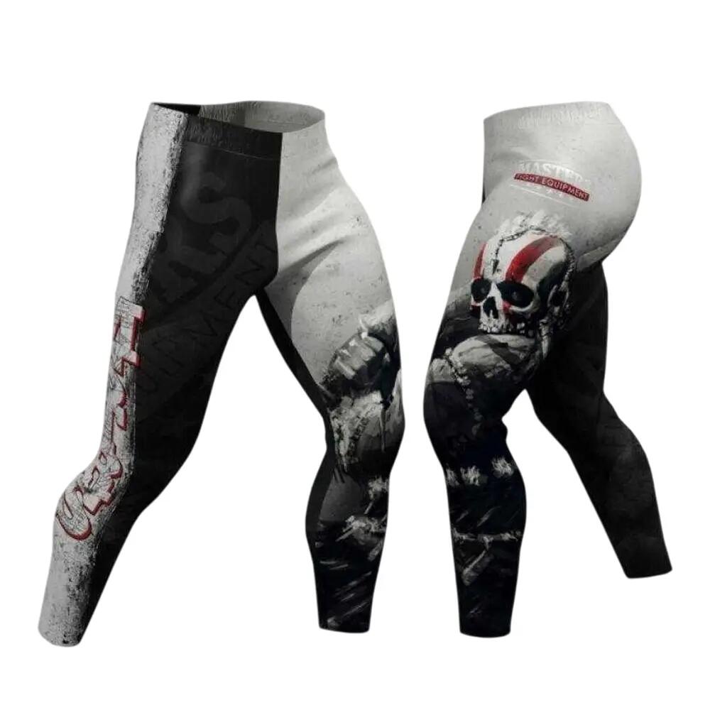 MFC Dark Side Warrior compressielegging voor heren (Zwart/Grijs) 3/3
