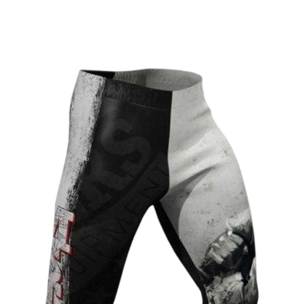 MFC Dark Side Warrior compressielegging voor heren (Zwart/Grijs) 2/3