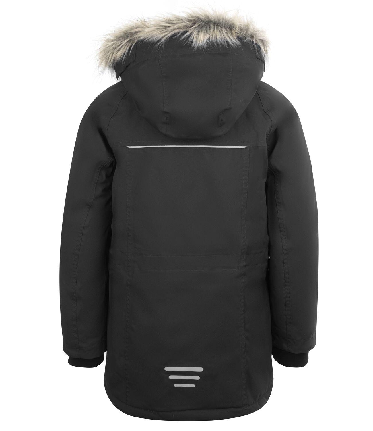 Parka Nordkapp pour enfants Imperméable Noir 2/3