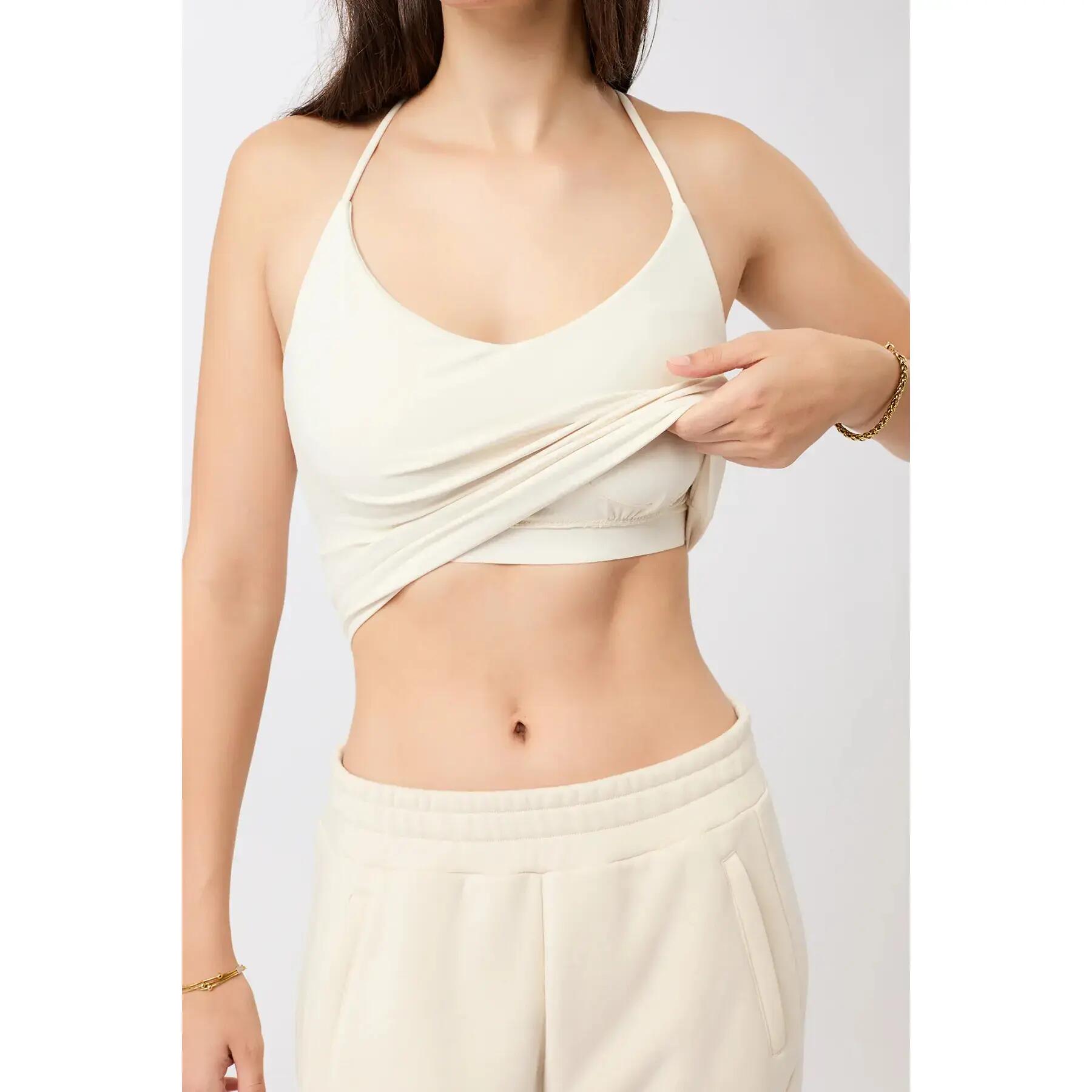 Camisola mulher Mandala Cropped Pilates 4/5