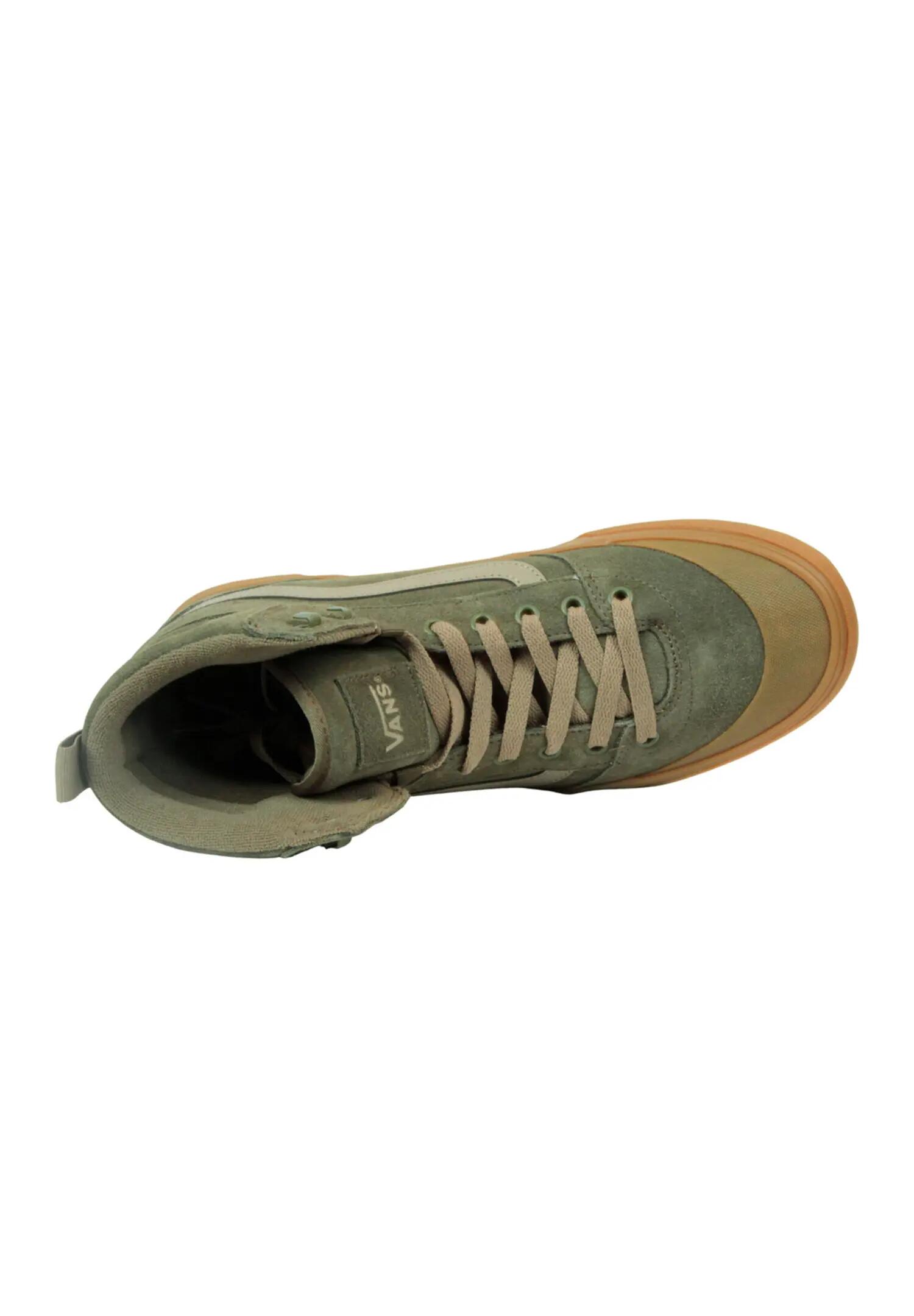 Vans Herren Ashwood Hi VansGuard Sneaker Leder Mossy Olive 4/5