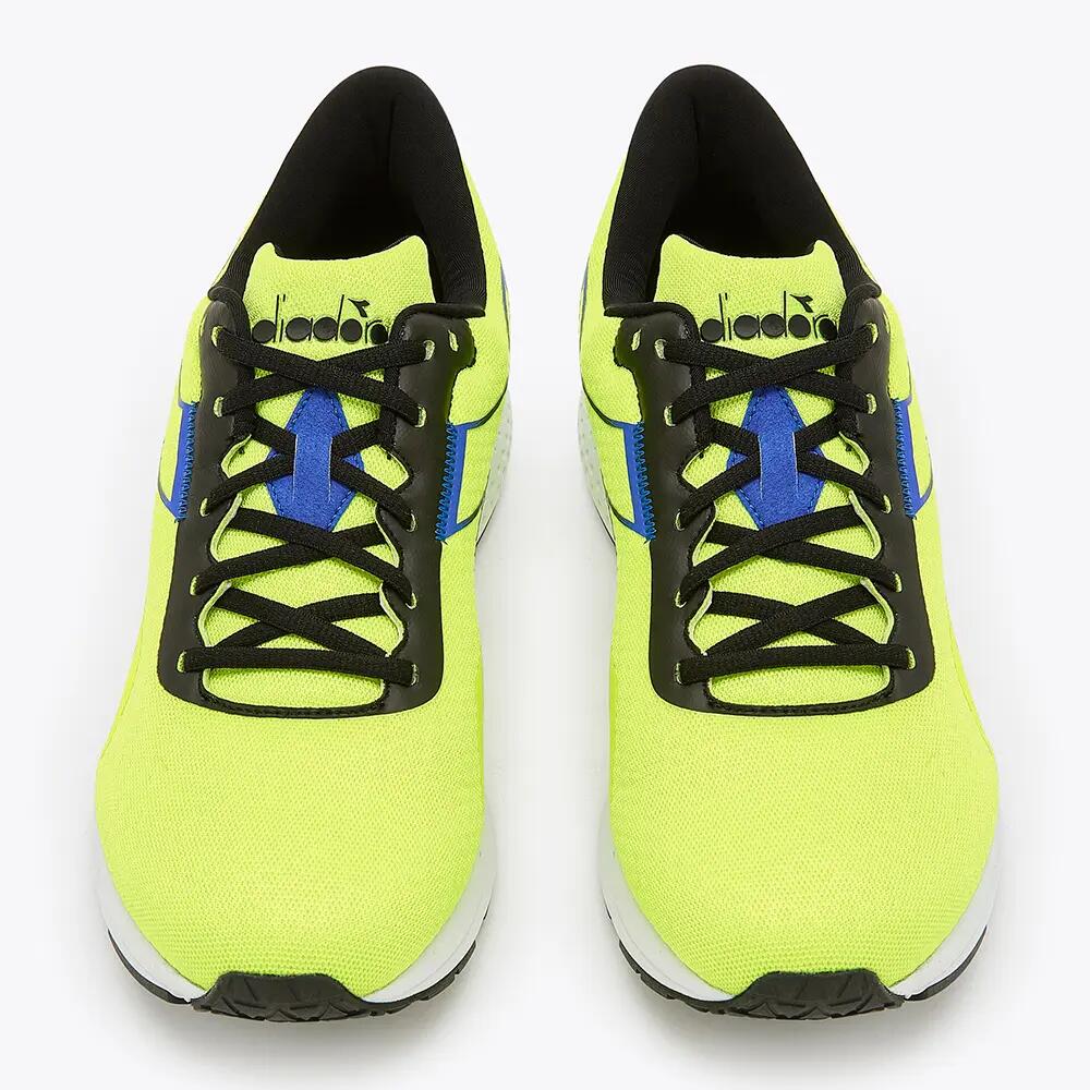 Ténis de corrida homem Diadora Passo 2 amarelo néon 4/4