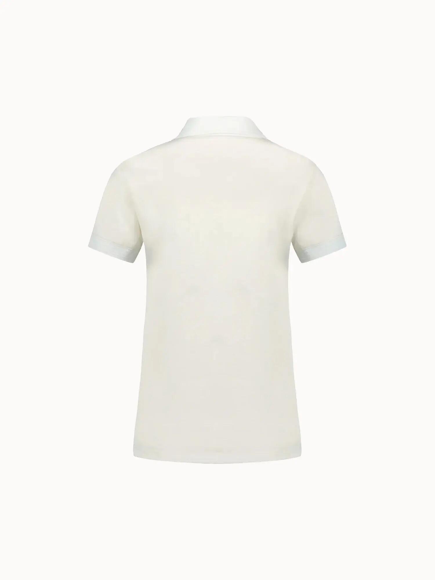 Polo Équipe de France Olympique 2026 en jersey technique 3/5