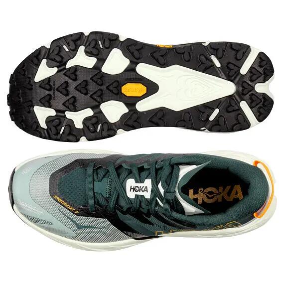 Zapatos de trail HOKA Speedgoat 7 Verde 3/8